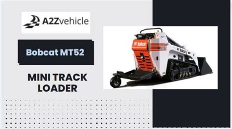 bobcat mt52 track tension|bobcat mt52 specs.